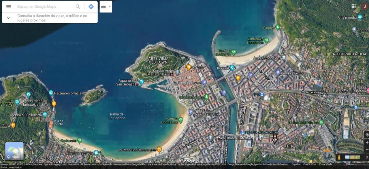 דירות סן סבסטיאן Luminoso Atico En San-Sebastian מראה חיצוני תמונה